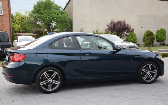 BMW Seria 2 cena 54900 przebieg: 217700, rok produkcji 2014 z Siewierz małe 254